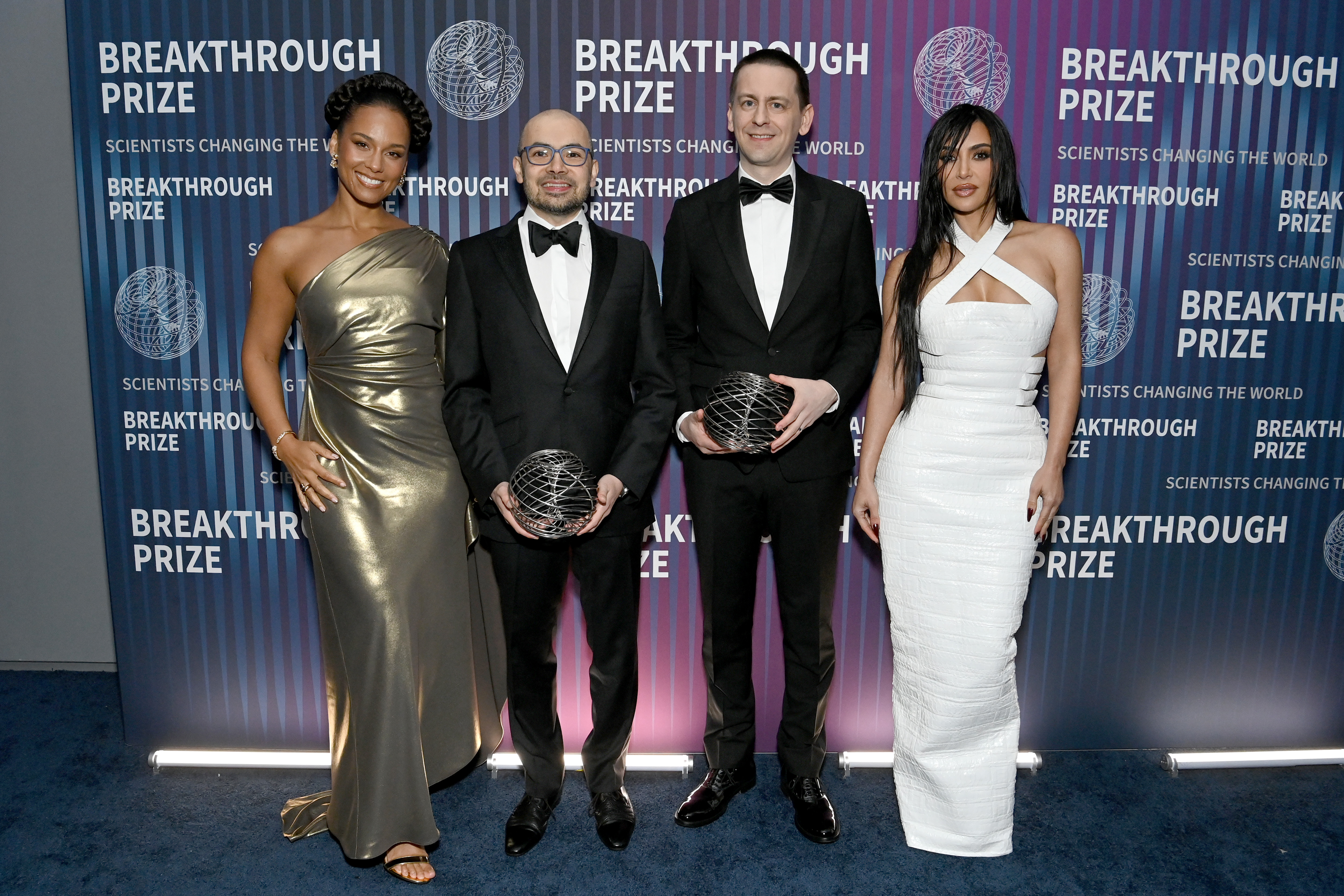 Demis Hassabis and John Jumper at Breakthrough Prize