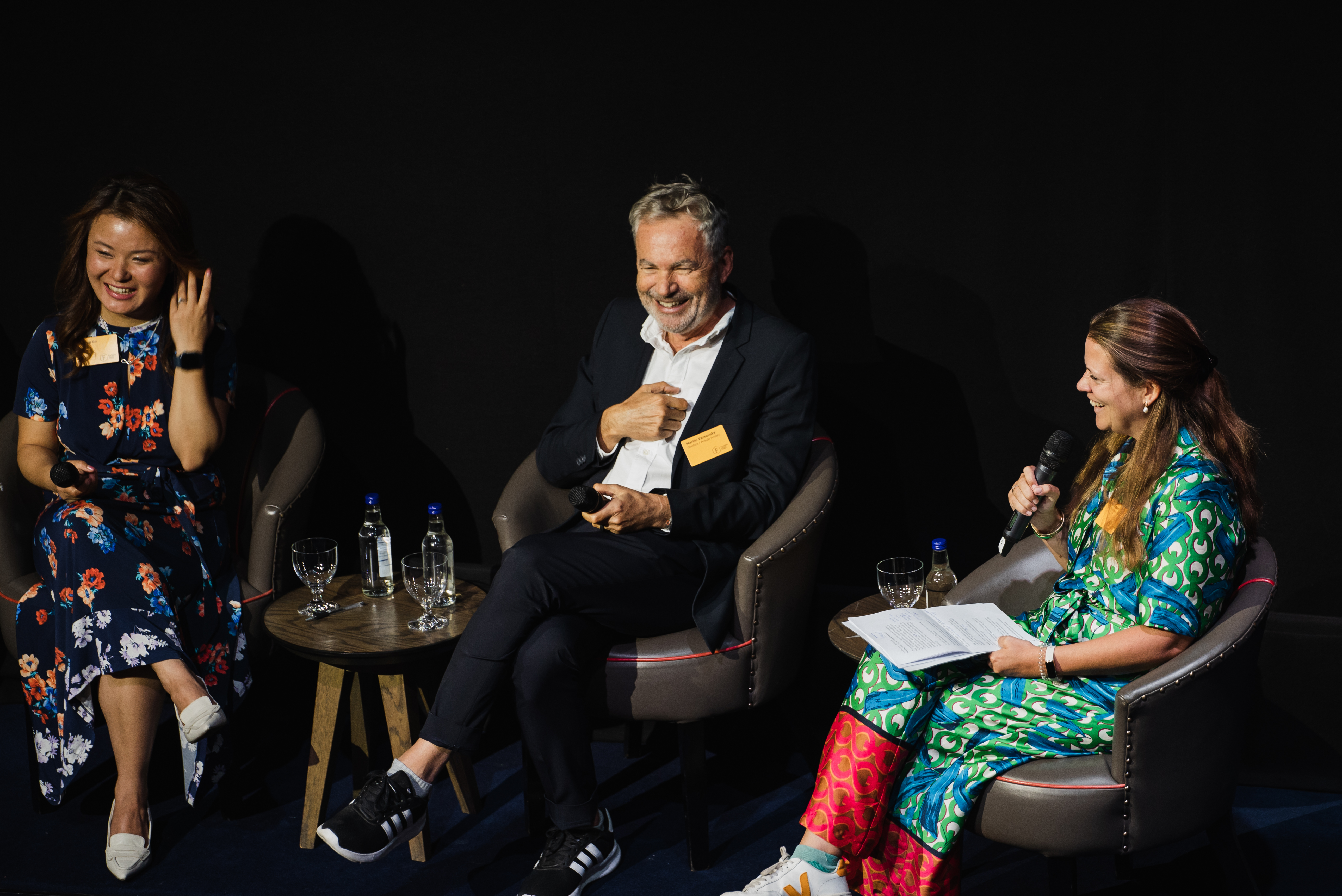 Dr Ling Ge, Martín Varsavsky, Juliet Rogan