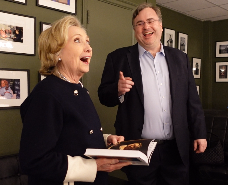 Reid Hoffman & Hillary Clinton