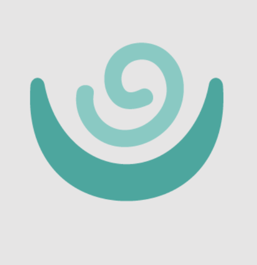 Vitara logo with green spiral shape